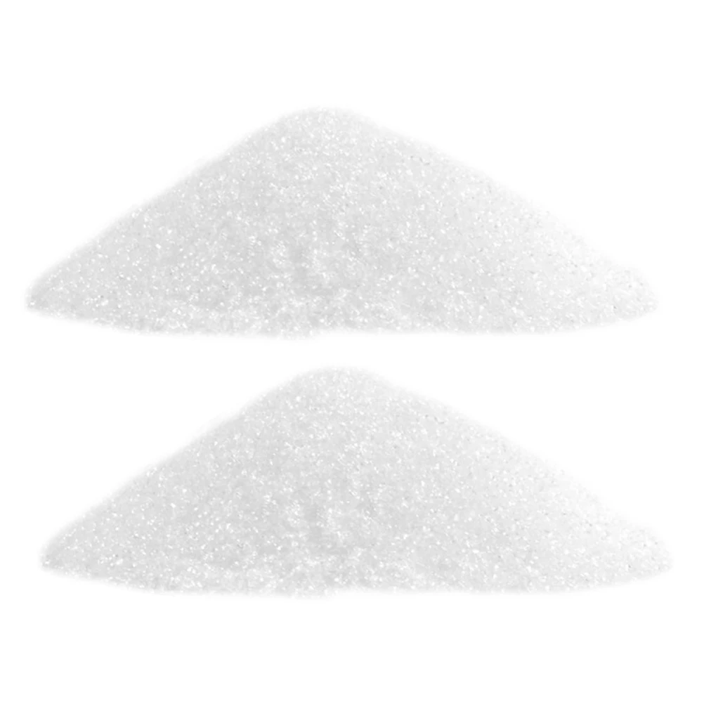 2 Pack of Fake White Sugar Artificial Sugar Faux Sugar Fake Cake Dessert Granulated Decor Educational Learning kitchen Toys