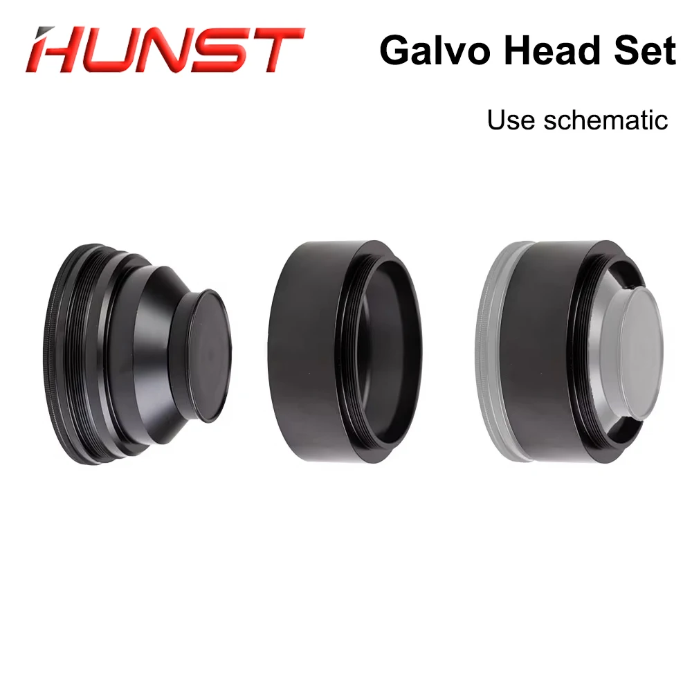 حلقة مهايئ HUNST-Scan لماكينة وضع العلامات بالليزر ، تتغير إلى M85 ، 15 عدسة ، 18 من من من ، 28 ، 32 ، M79 ، M67