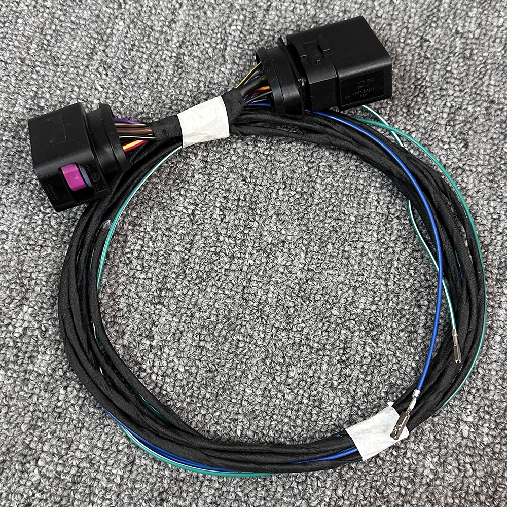 Harness Wiring with Programming Car Connector Headlight and Tail Led Light Cable Wire Harness for VW POLO