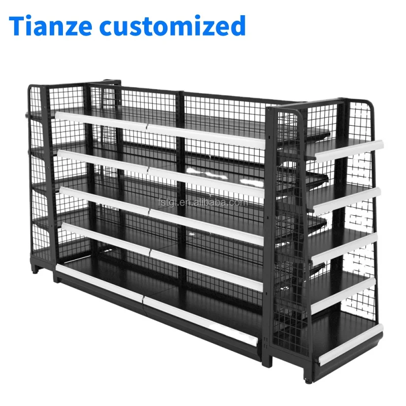 

(customized)Factory high quality convenience store shelf supplier Gondola