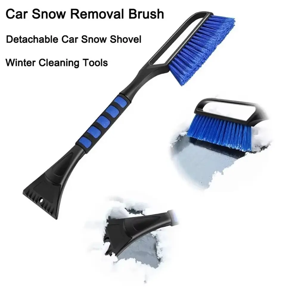 Hot ABS Snow Removal Shovel Portable with Foam Handle Windshield Cleaning Scraping Tool Slim Car Vehicle Brush for The Car