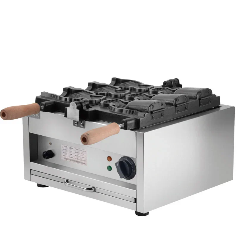 Nueva máquina especial de galletas y aperitivos DS-1103B/DS-1103BR máquina de oración marina 220V calefacción eléctrica máquina de panqueques de helado de Gas