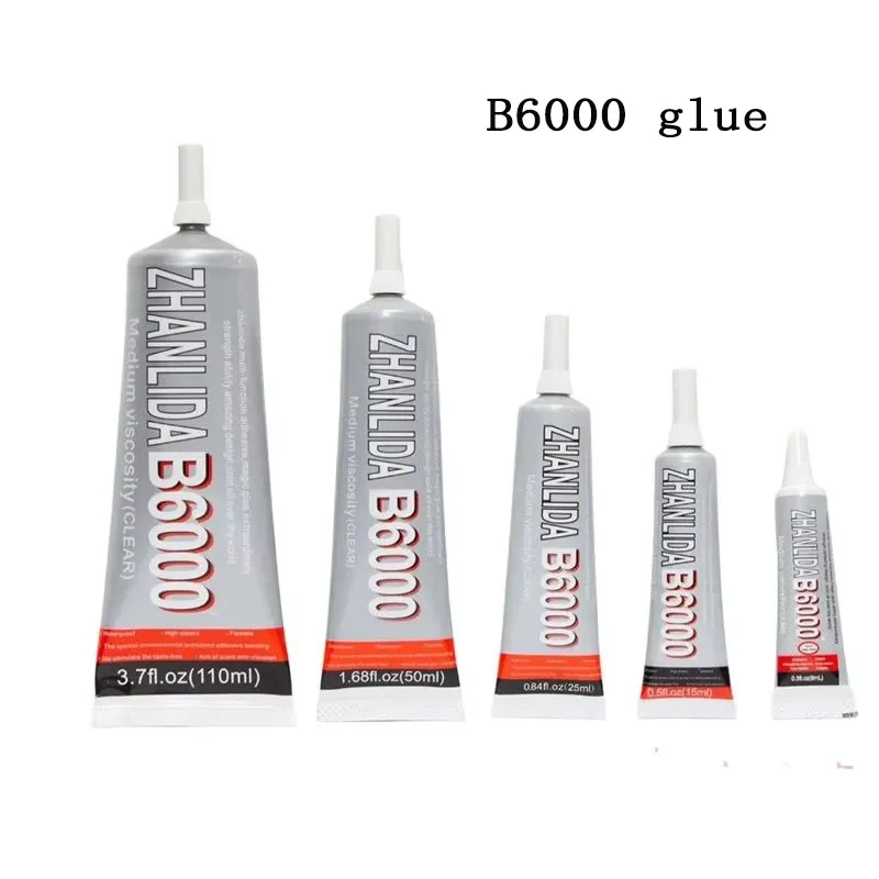 

B6000 Clear Contact Adhesive With Precision Applicator Tip Diamond Jewelry Clothes Glue Pen For 3D Printing