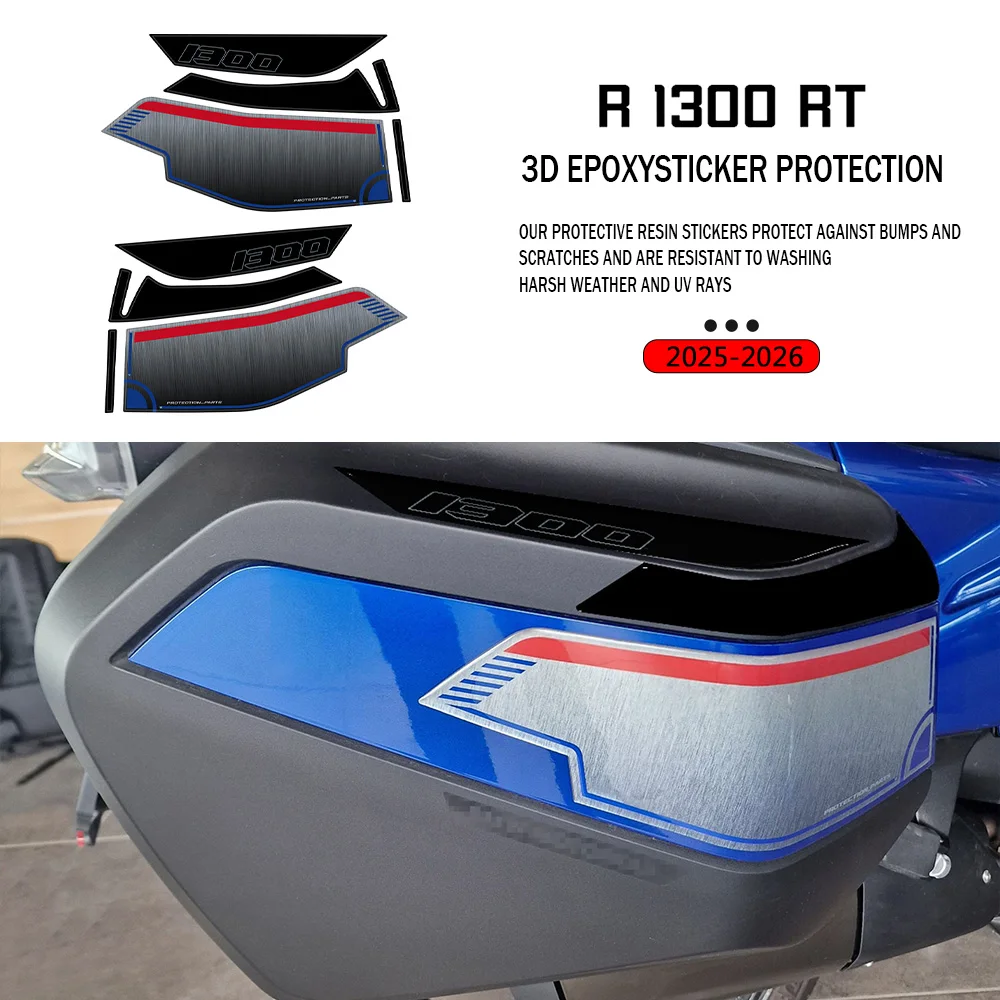 

Аксессуары для мотоциклов, защита багажа, водонепроницаемая 3D наклейка из смолы для R1300RT 2025-2026