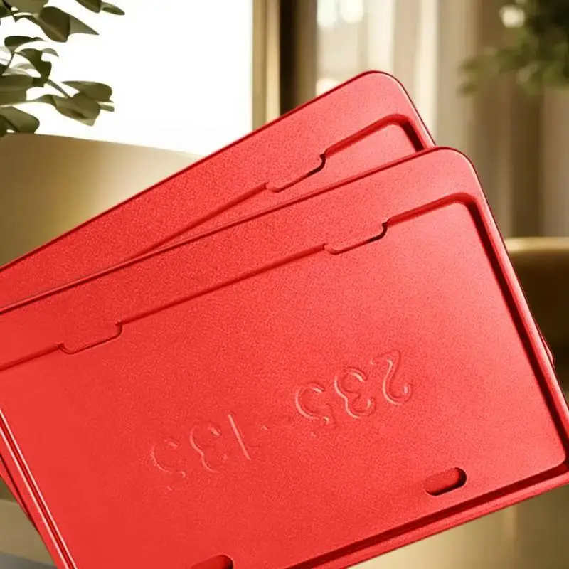 حامل لوحة ترخيص الدراجة النارية العالمي المتين؛ ملحق إطار لوحة الترخيص لتحديث الدراجة النارية #4