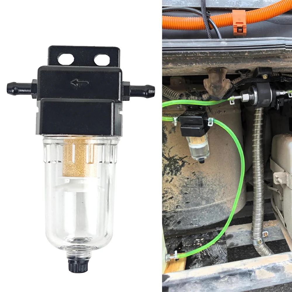 1PCS Universal Air Diesel Fuel Oil Filter Water Separator Parking Heater Replacement Fit for Truck Bus Caravan Boat
