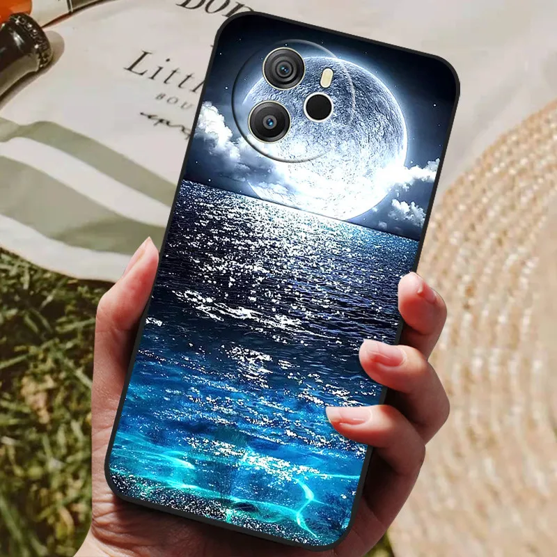 Dla Blackview SHARK 8 Etui odporne na wstrząsy Miękki silikonowy zderzak TPU dla Blackview Shark 8 Pokrowiec Cat Luxury Shark8 6,78" Cute Cartoon — zdjęcie 5
