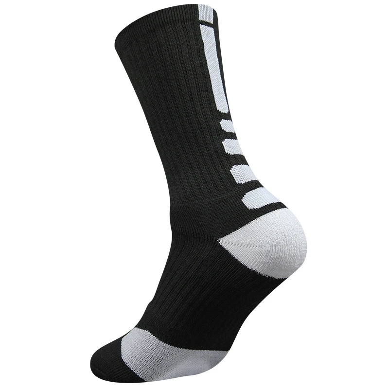 1 Pair Professional Basketball Socks Thickened Men Elite Socks Long Tube Children's Outdoor Sports Socks Women Running
