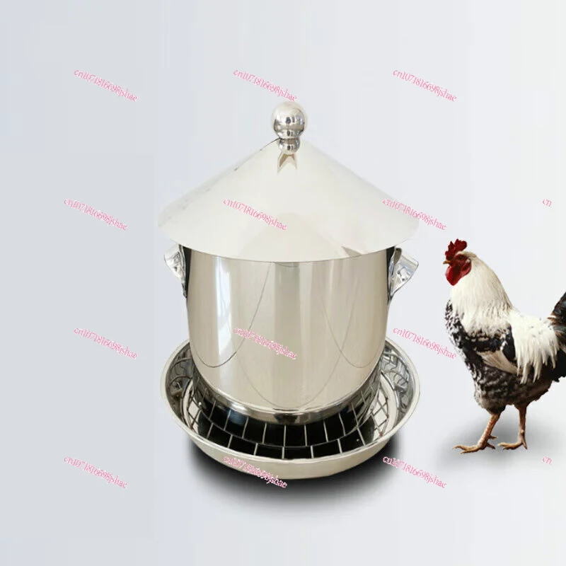 Timed Chicken Feeding Automatic Feeder Chick Duck Goose Bird Parrot Pigeon Feed Poultry Feeding Feeder