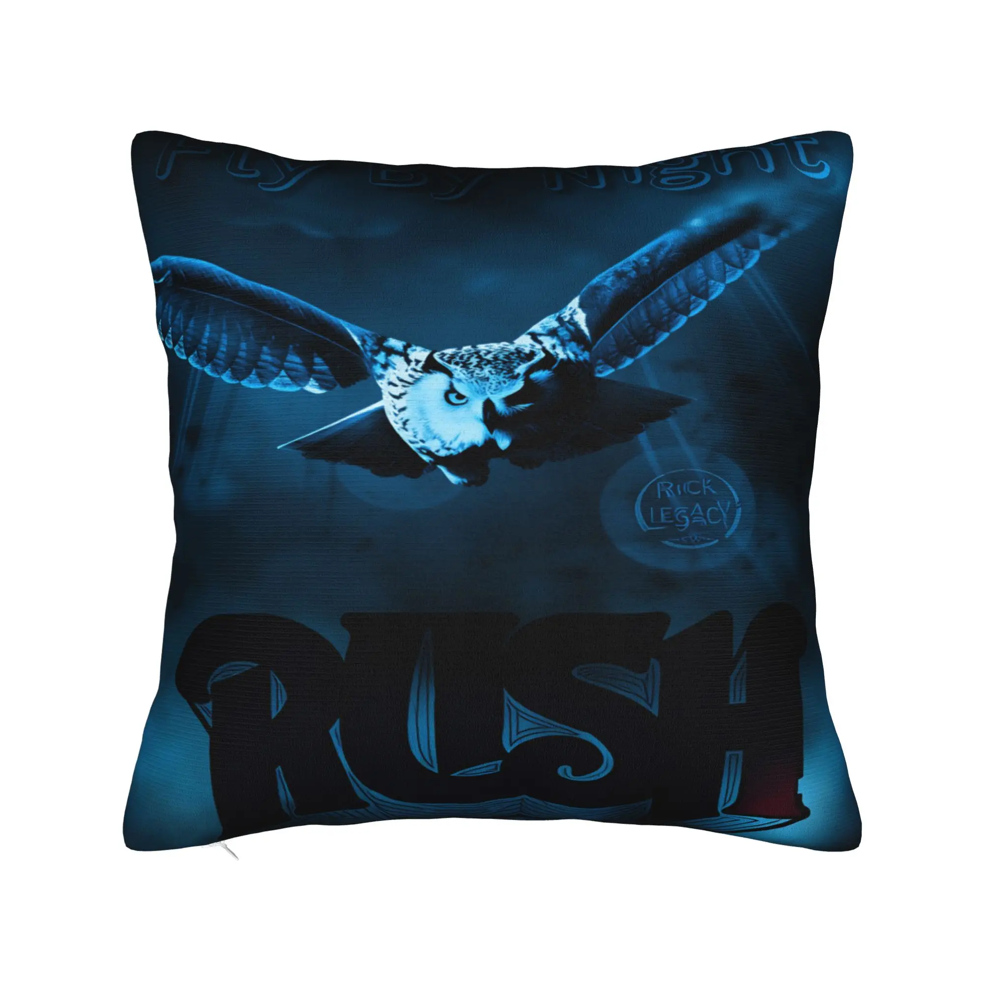 Rush Band Pillow Case  Fashion Pillow Cover Soft Pillowcases For Office Car Home Decor