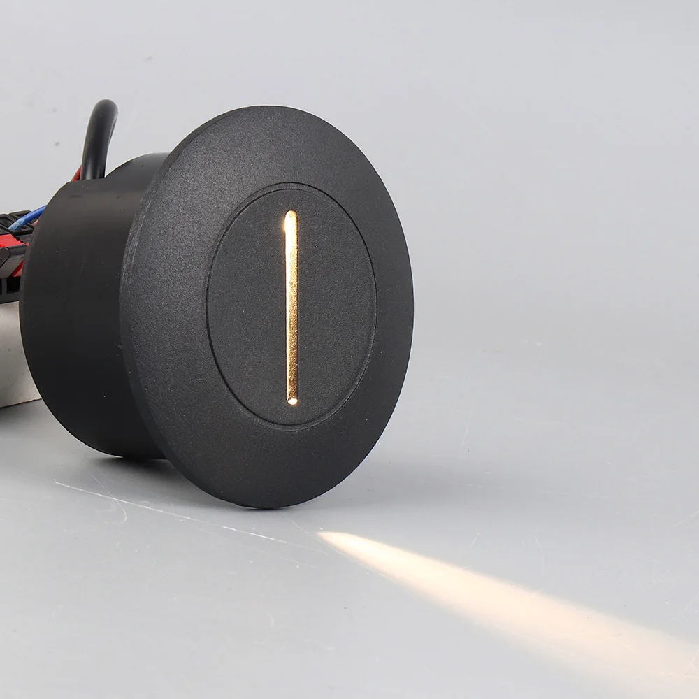

Outdoor indoor waterproof wall light round step light ip65 stair light