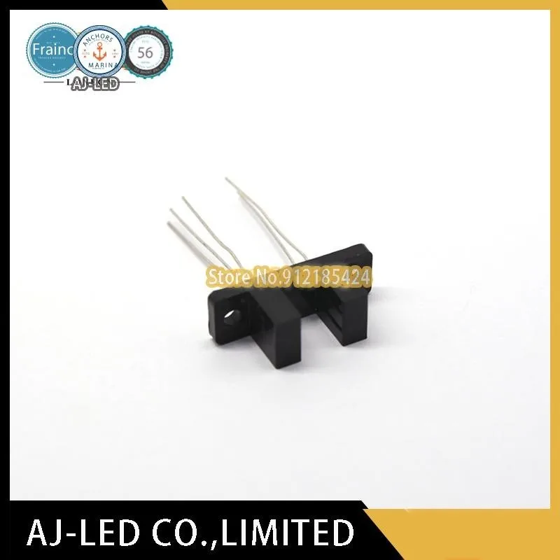 5pcs/lot ST281C infrared transmissive through-beam photoelectric switch sensor dual beam U-groove groove pitch 8mm new