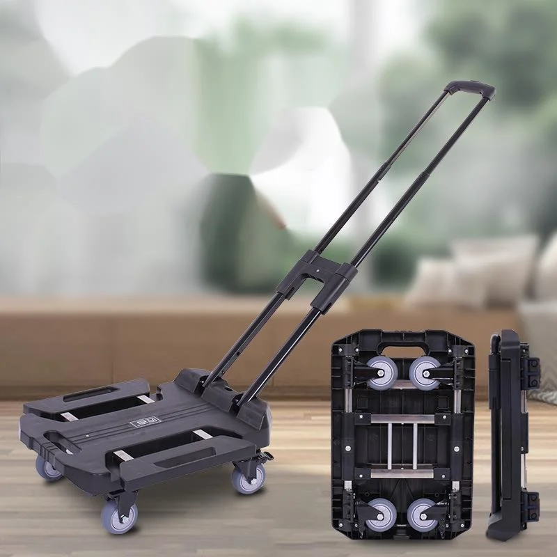 

Folding Cart Heavy Duty Hand Truck Foldable Trolley Multifunction Outdoor Tool Portable Outdoor Camping Wagon Luggage Cart