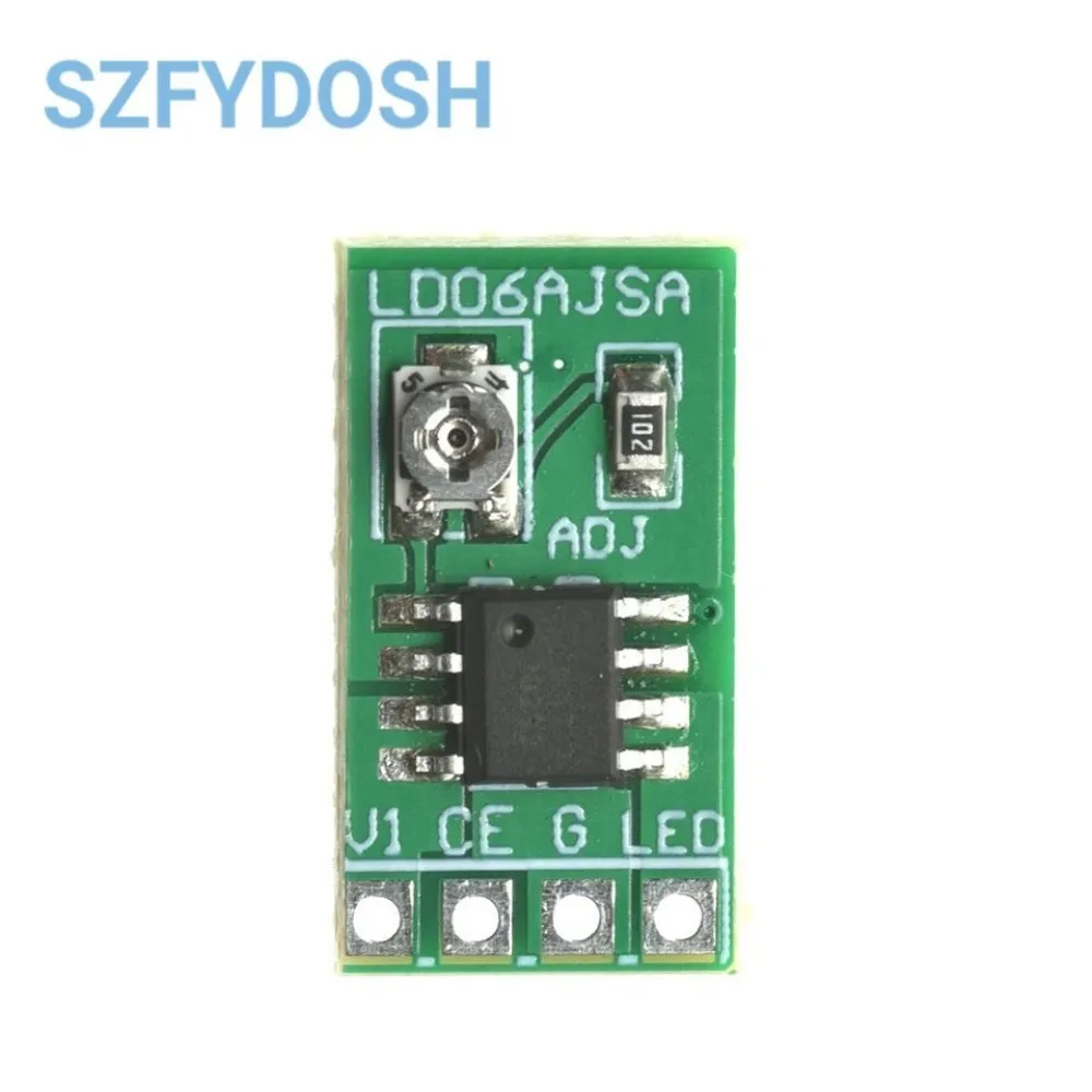 5pcs 30-1500MA Adjustable Constant Current LED Driver DC 3.3V 3.7V 4.2V 5V PWM Control Board Buck Power module