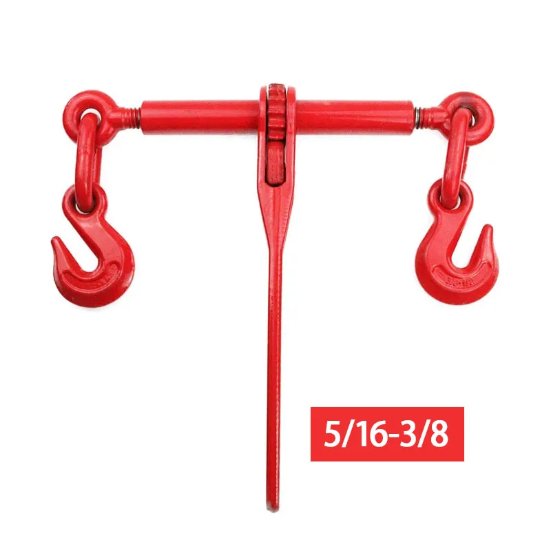 5/16-3/8 Lifting Jig Ratchet Tightening Gear Carbon Steel Die Forging Lever Tightening Rope