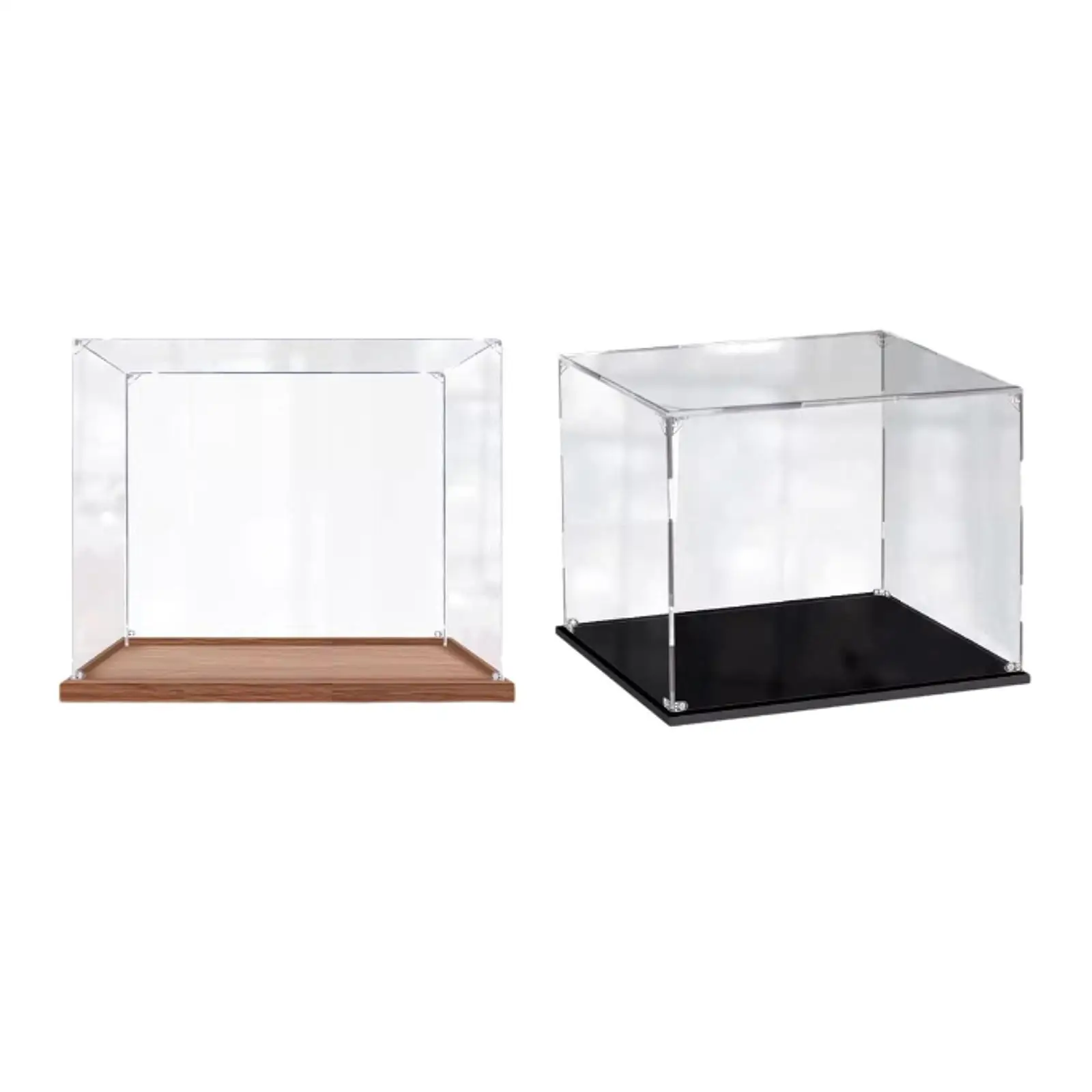 Action Figure Display Case Crafts Acrylic Display Case for Statue Shoes Toys