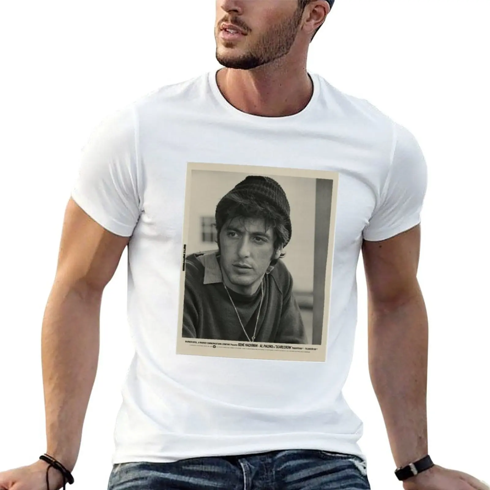 

Al Pacino the scarecrow T-Shirt t shirts with prints t shirt man luxury t shirt for man 100 percent cotton T-shirt