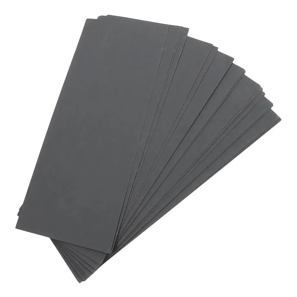 21Pcs Wet Dry Emery Sandpaper Sheets 1500 Grit for Metal Wood Automotive Sanding Polishing Furniture Refinishing - view 5