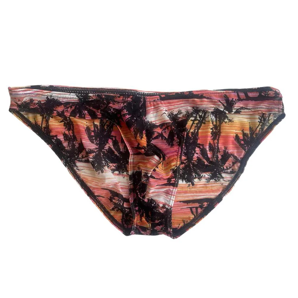 Men Sexy Pouch Breathable Underpants Mesh Soft Mens Sexy Underwear Elastic Comfortable Thin QuickBriefs Men's Triangular Panties