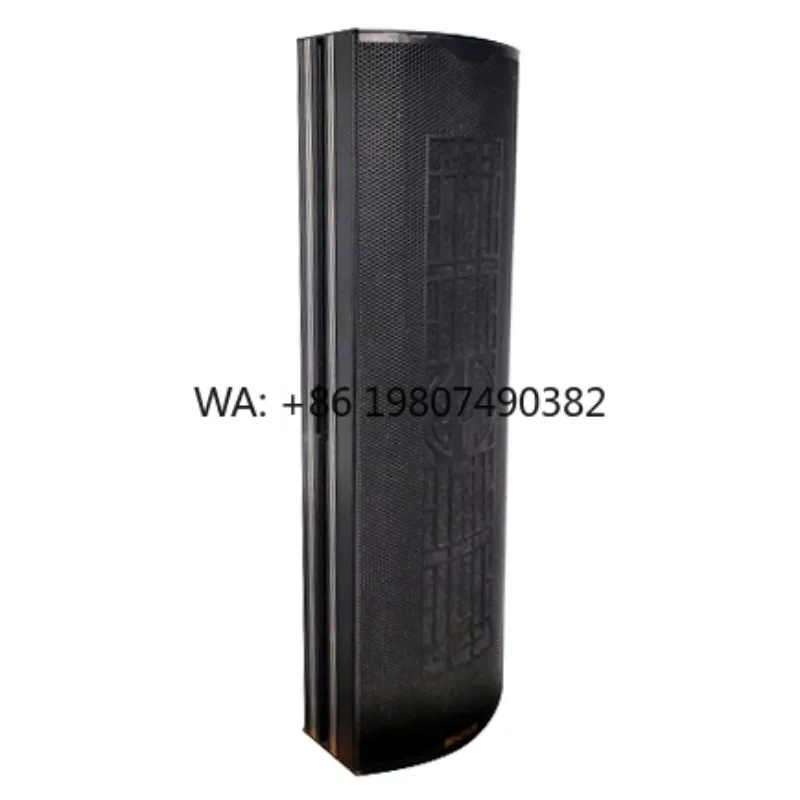 700W Waterproof Passive Line Array Column Speaker 8PCS 4.5 Inch Metal Portable DJ Audio For Theme Park Outdoor Stage