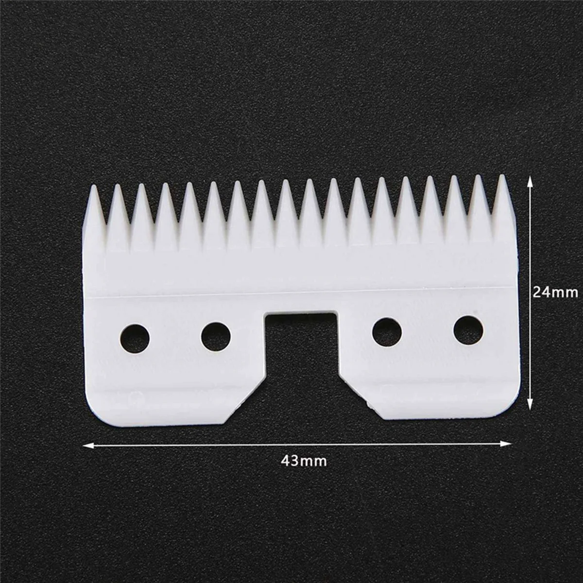 

80Pcs/Lot Replaceable Ceramic 18 Teeth Pet Ceramic Clipper Cutting Blade for A5 Series