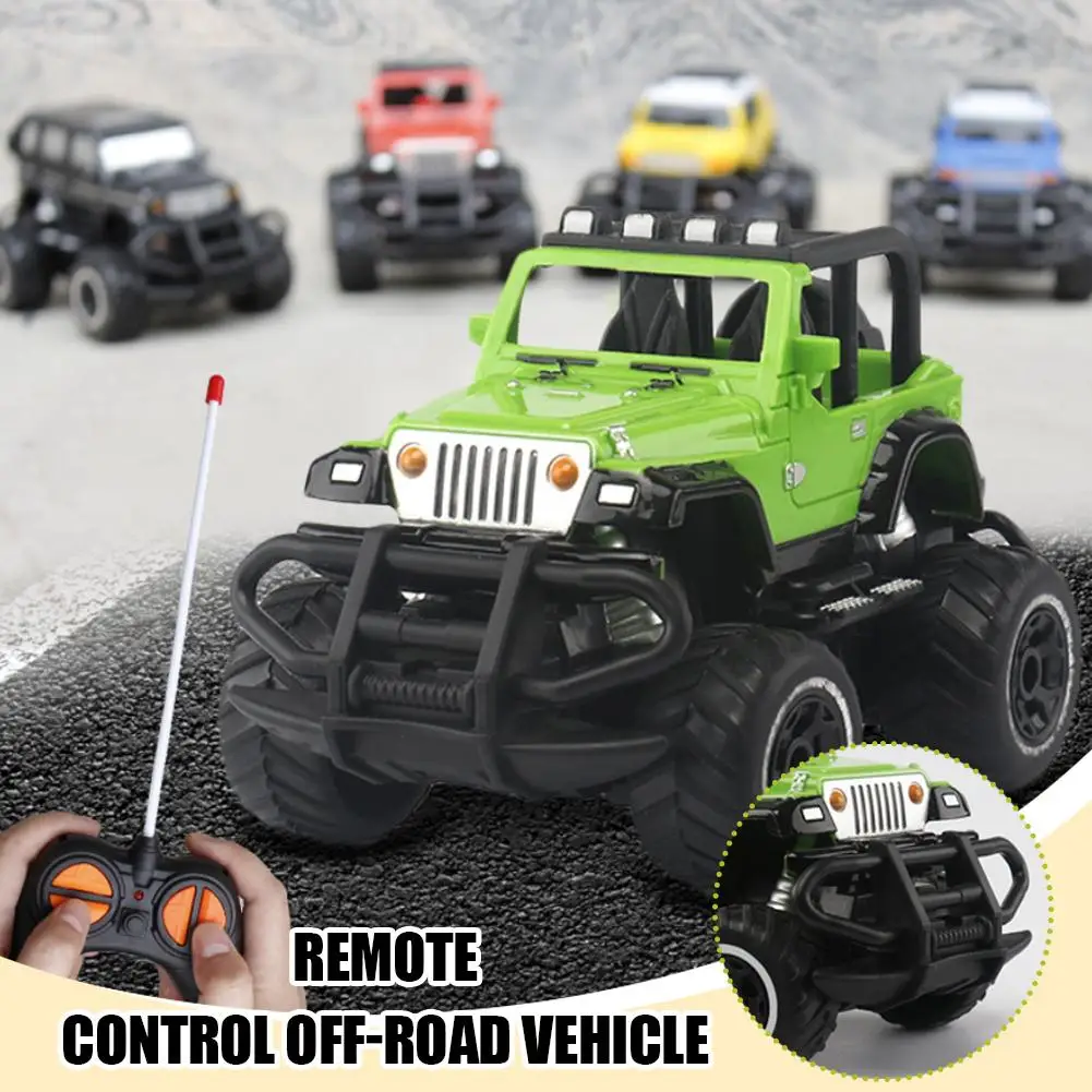 Children's Remote Control Electric Wireless Off-road Boy Control RC Model Kids Gifts Toy Cool Remote Cars Personality Vehic K6U5