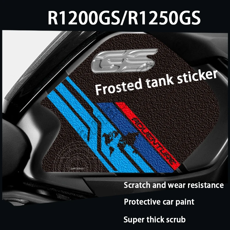 Motorcycle Tank Pad Sticker Decals Protector Accessories For R1200GS R1250GS