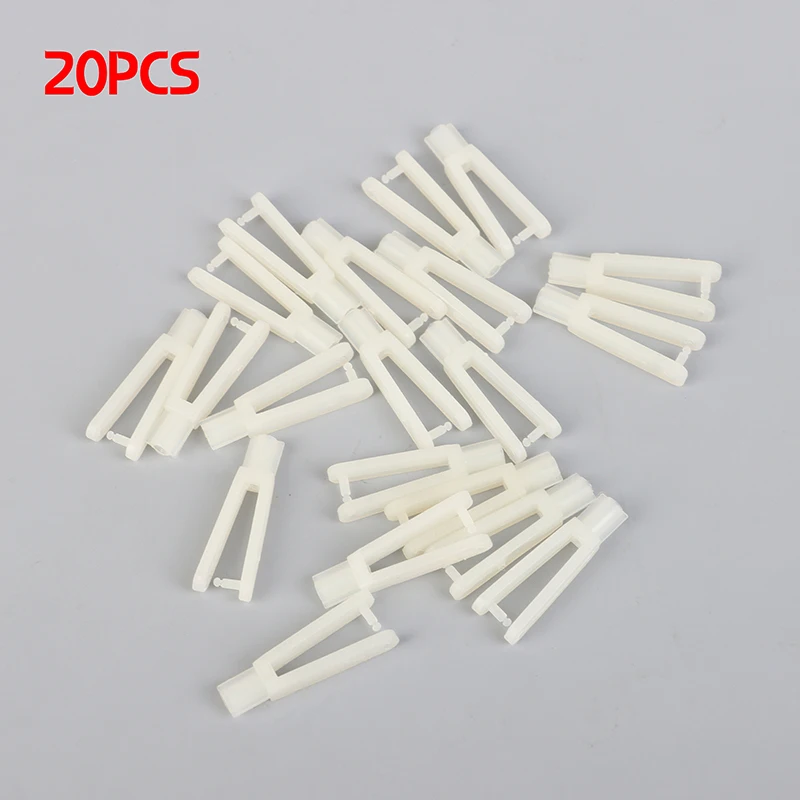 20PCS 1/2mm U-type Collet Rudder Angle And Tie Rod Connection For RC Fixed-wing Remote Control Aircraft FPV Parts