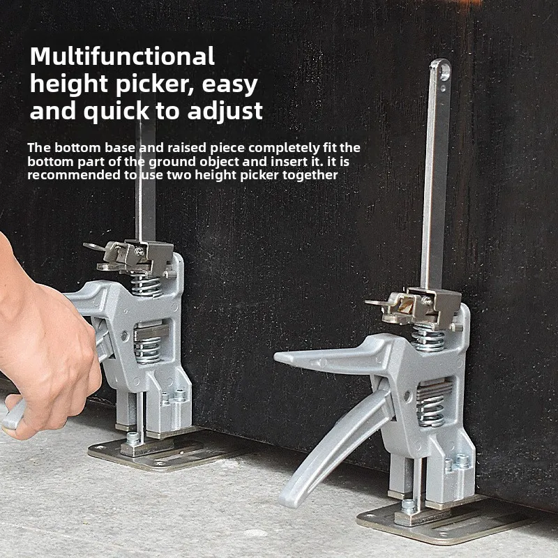 Labor-Saving Arm Jack Door Panel Drywall Board Lifter Lifting Cabinet Tile Height Adjuster Elevator Tool Hand Lifting Tool Set