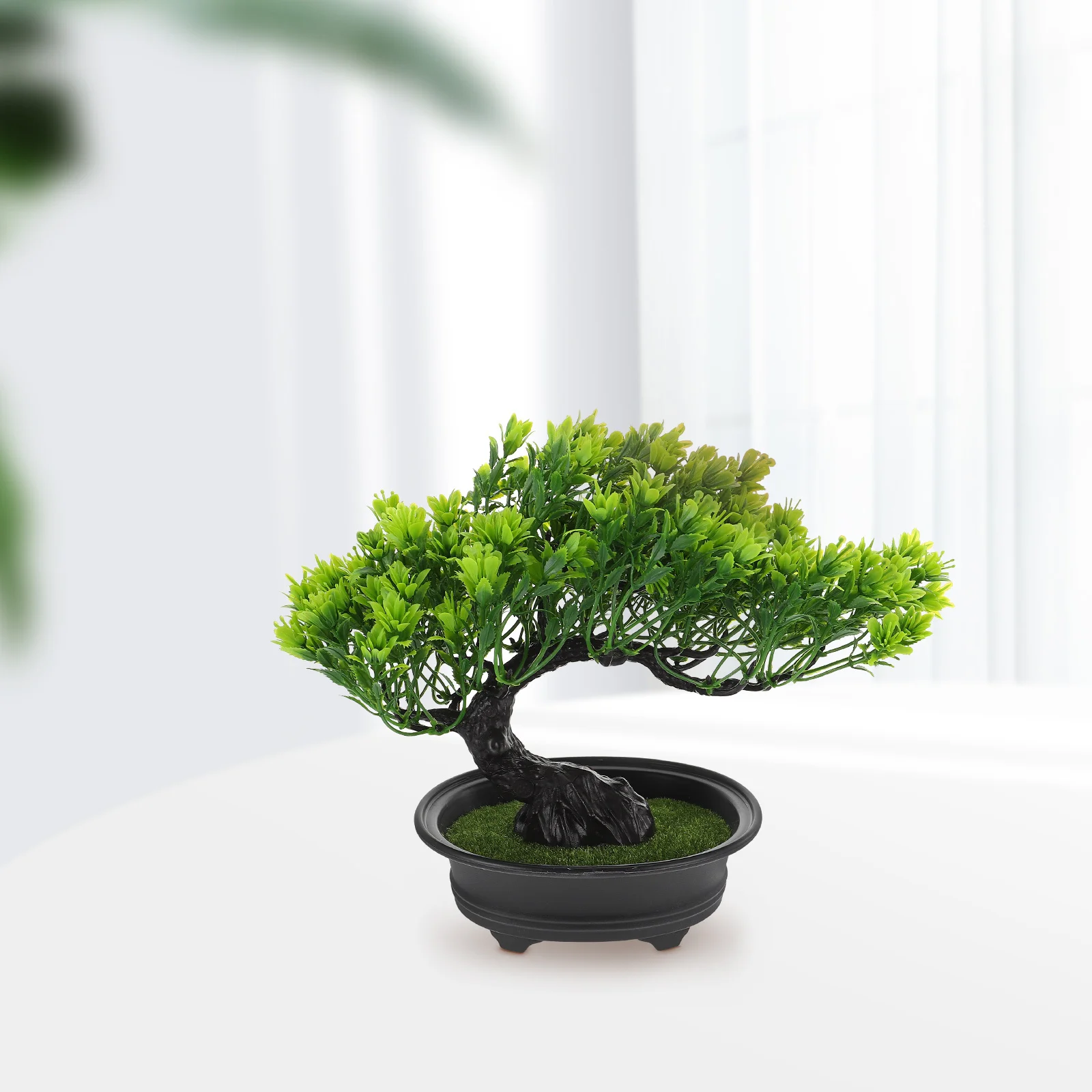 

Emulated Bonsai Pine Tree Natural Looking Artificial Plant Perfect for Indoor Outdoor Decoration Brighten Your Space with Style