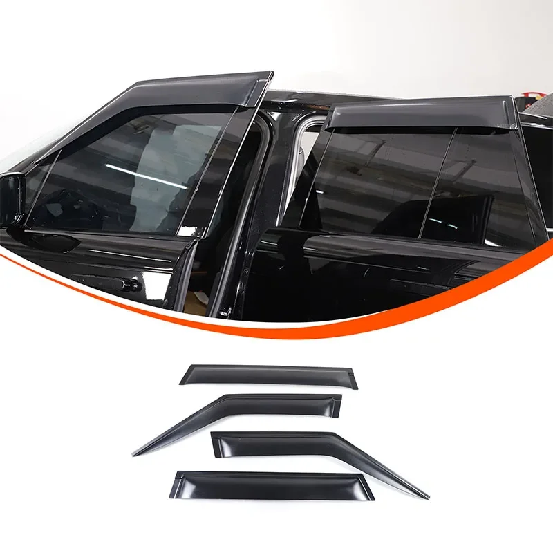 For Land Rover Range Rover Vogue L460 Five-axis Version 2023 + Car Exterior Visor Vent Shades Window Sun Rain Guard Deflector