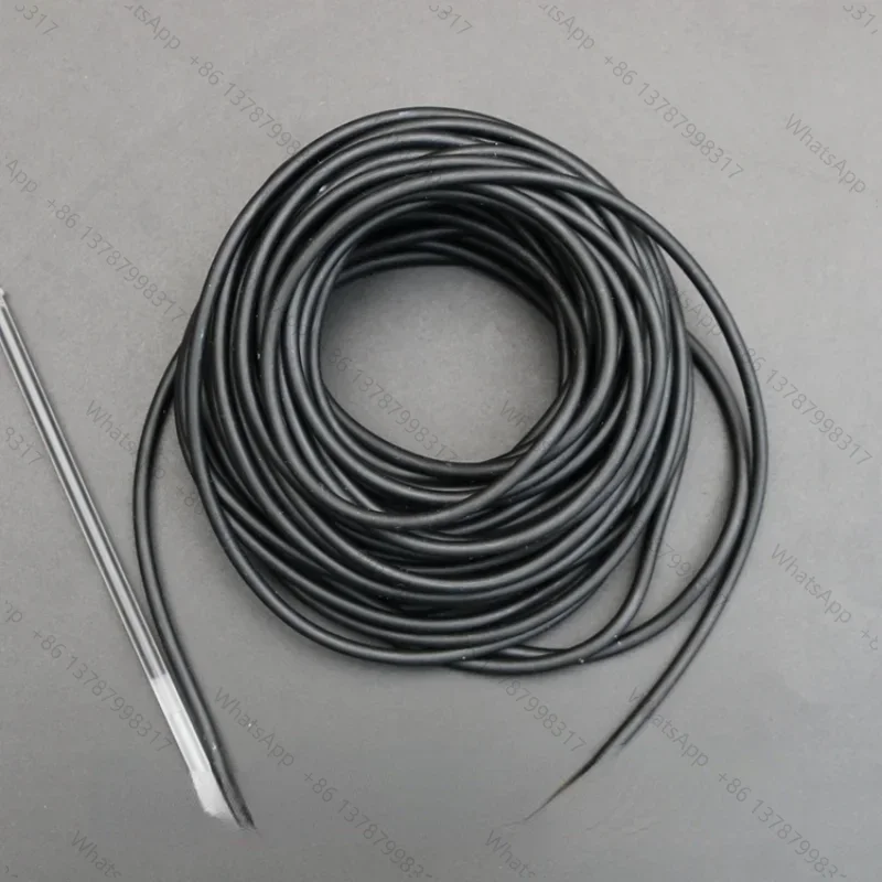 10meters 3mm slingshot sports solid rubber band fishing rubber band tension rope elastic rope wear resistant latex tube