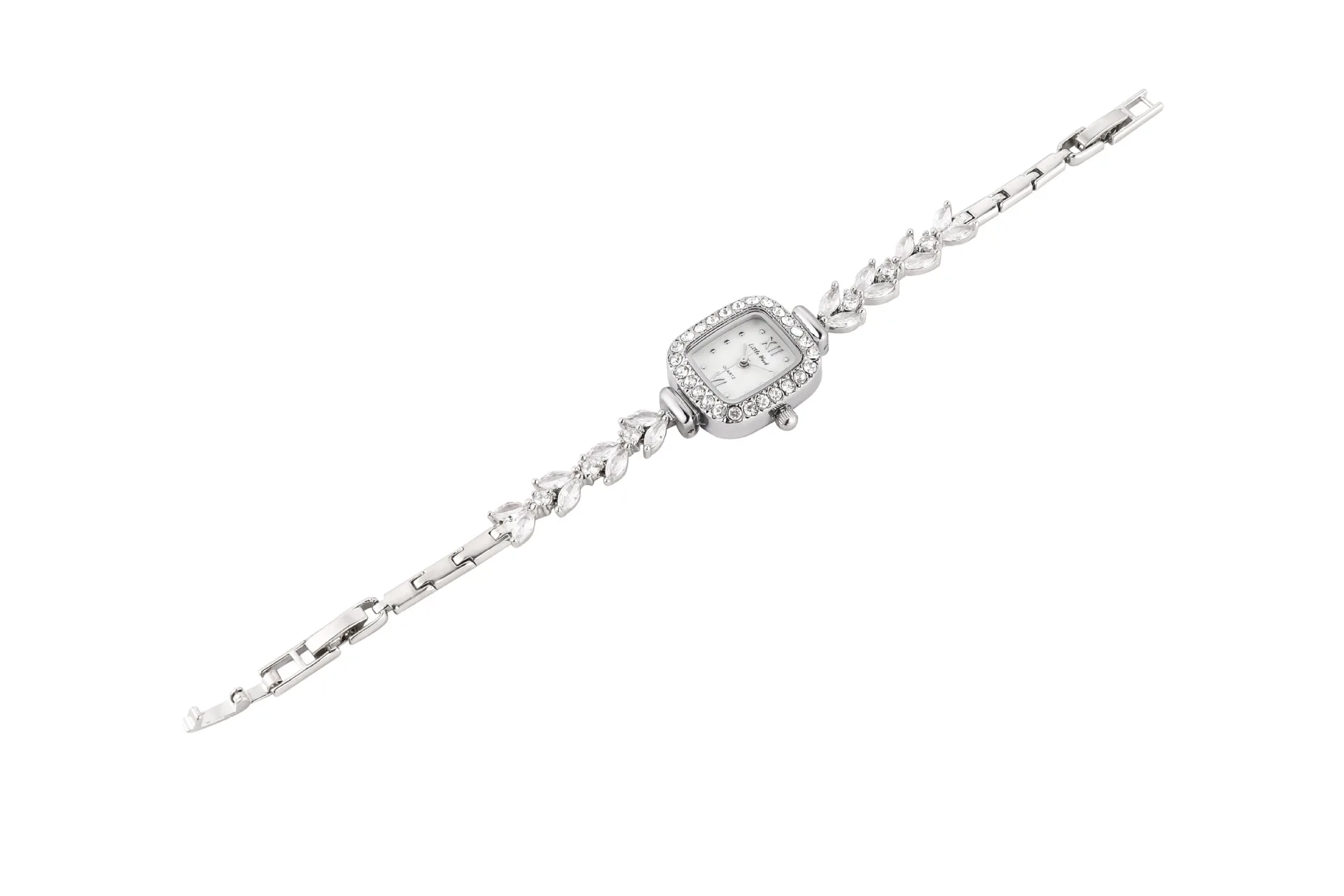 UTHAI L76 Women\'s Watch Light Luxury Diamond Korean Version Mermaid Bracelet Waterproof Female\'s Sugar Fashion Quartz Watches