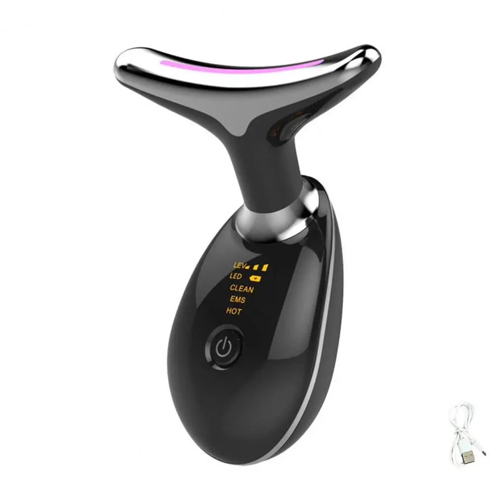 

Portable Skin Massager Rechargeable Electric Facial Massager with Intense Pulsed Light for Wrinkles Reduction Skin Lifting 3/7