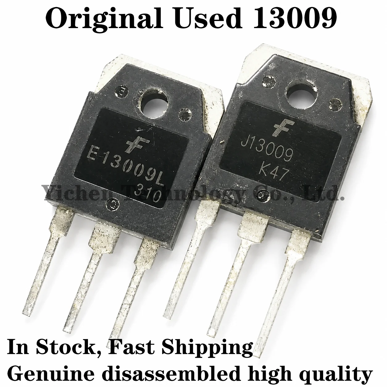 5pcs-10pcs Original disassembly Transistor 13009 J13009 MJE13009 TO-3P In Stock
