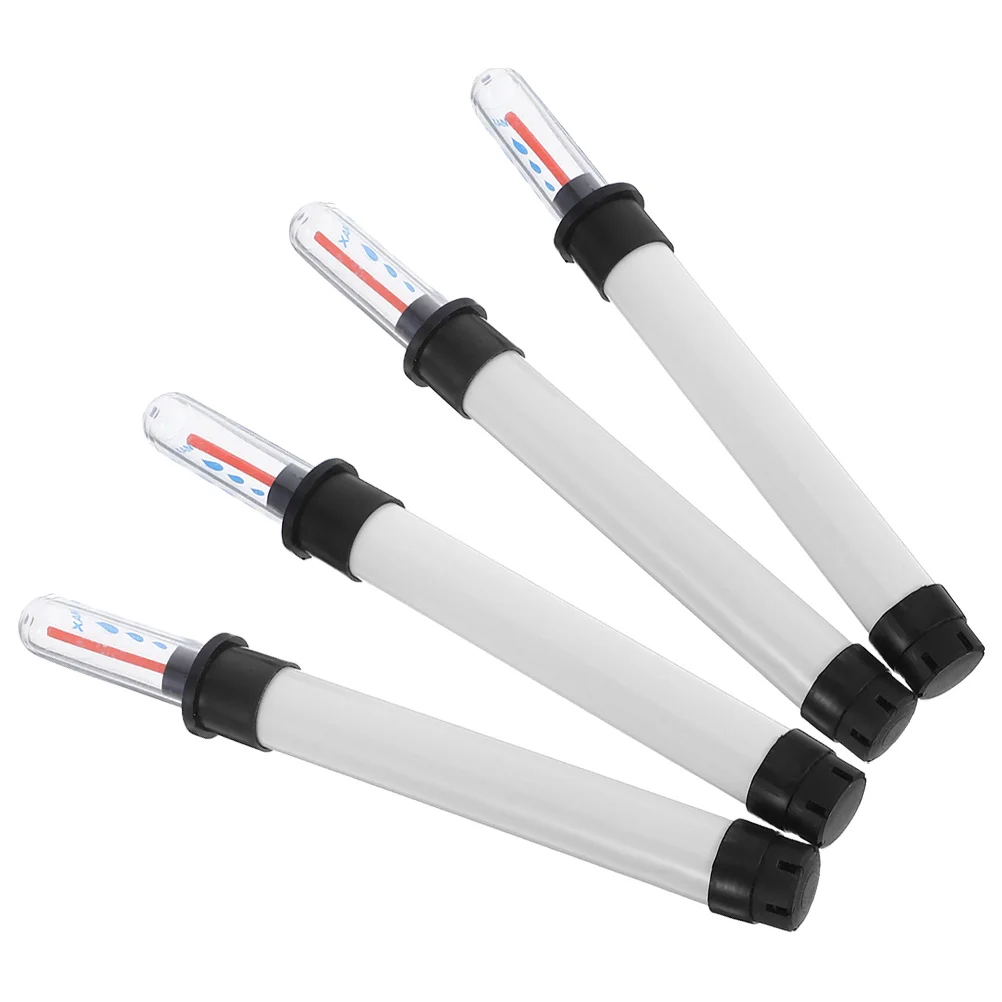 

4pcs Flower Pot Water Level Indicator Gauge Clear Viewing Window Precise Scale For Indoor Outdoor Plants Hydroponic Garden