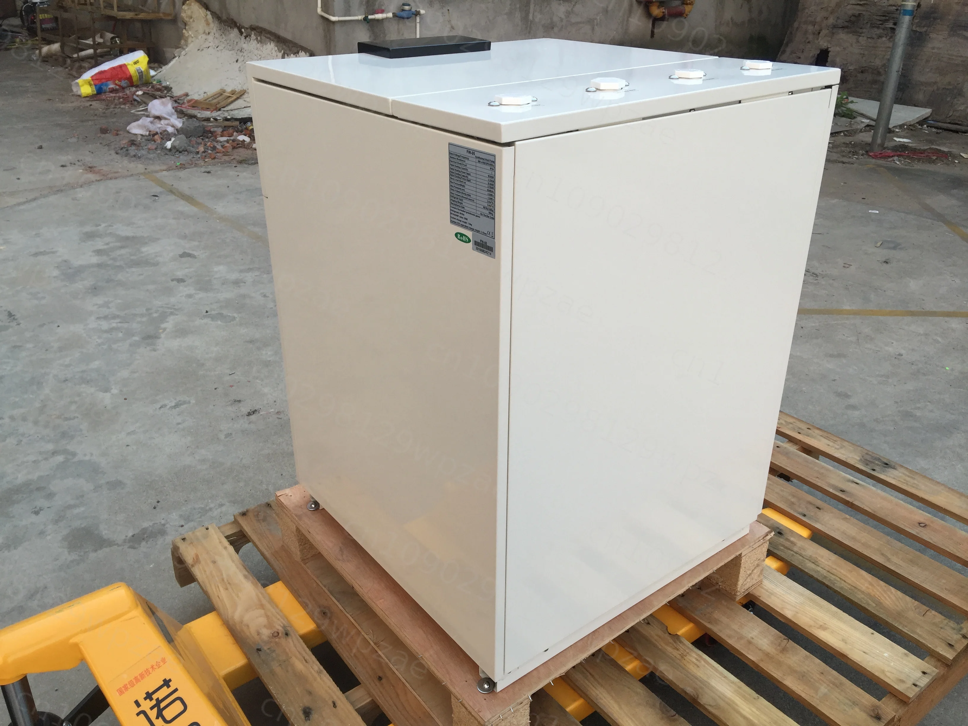 Folansi 21Kw Geothermal Heat Pump  Wifi Modbus   Water to Water Heat Pump  Folansi Heat Pump  R32  R290