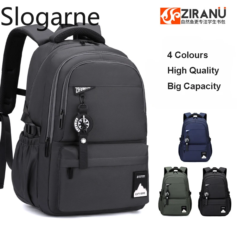 

Children New School Bag Boys Fashion Backpack Teenager Classic Schoolbags Men Travel Bags Casual Trendy Back Pack Kids Bookbags