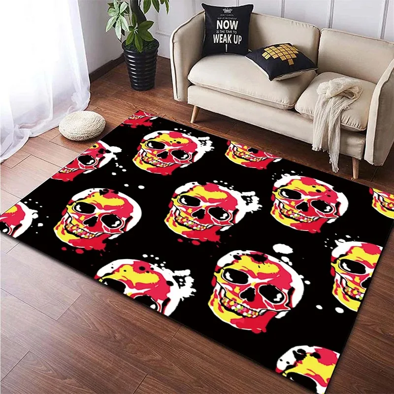

VIKAMA Halloween Personalized Trendy Decorative Rugs Living Room Bedroom Rugs Party Rugs Home Decoration