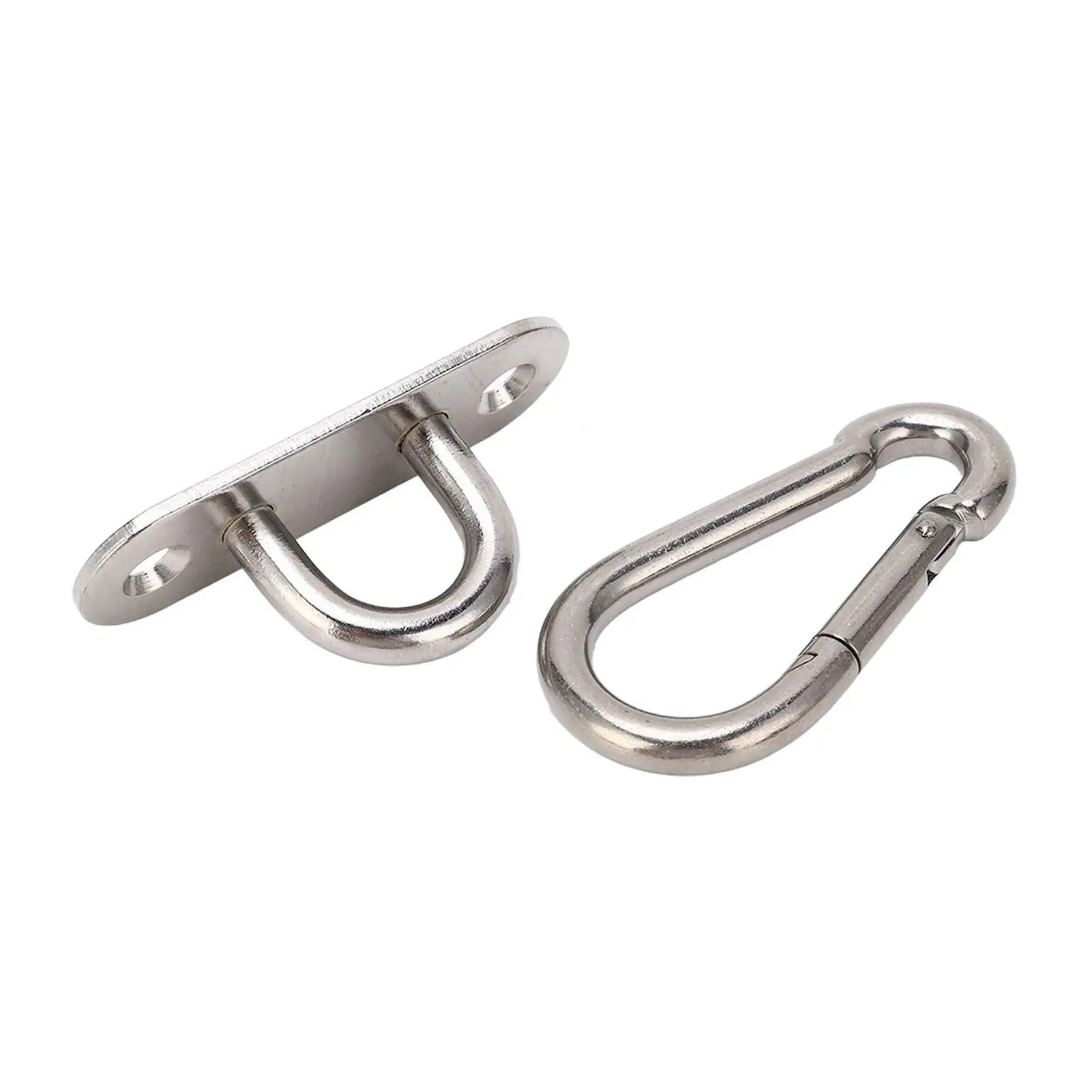 Heavy Duty U-Type Ceiling Hooks with Thickened Base for Sandbags & Garden Swing Suspension