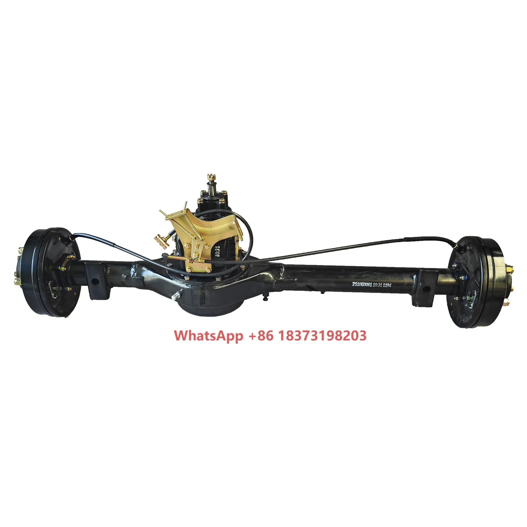 China OEM Full Floating Axle Heavy Duty Rear Axle Assembly 1m Length 3 Ton Tricycle Dune Buggy ATV Farm Vehicle Propeller Shafts
