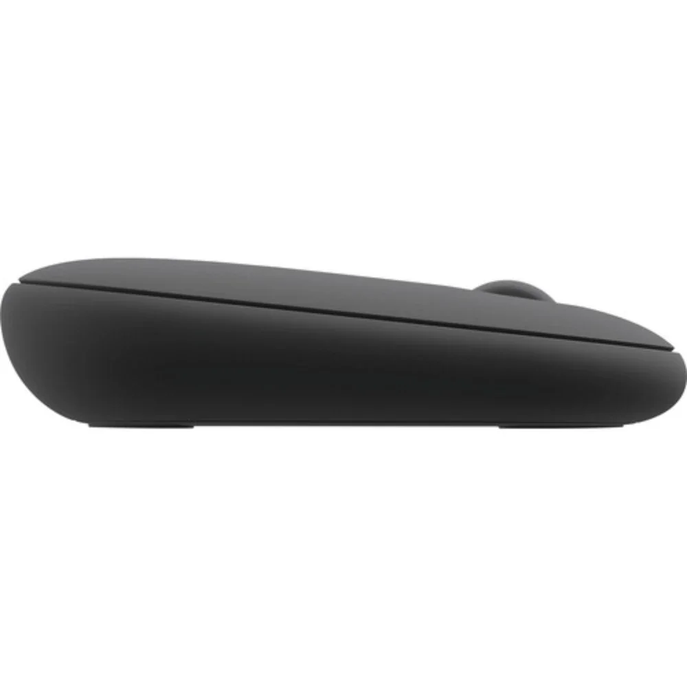 Logitech Pebble M350 Mouse silencioso Bluetooth 2.4G modo duplo compatível com laptops (grafite tonal) preto