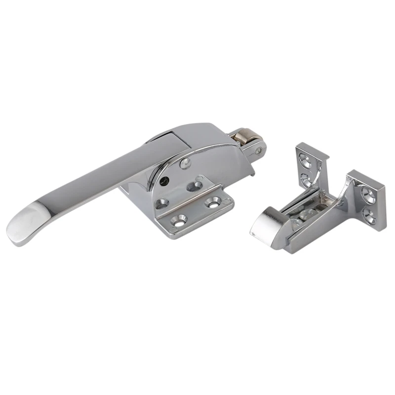 20X สแตนเลสสปริงโหลดเดินในตู้แช่แข็ง Cooler มือจับประตูสลักใหม่