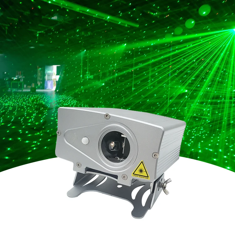 2w led rgb waterproof star disco laser projector light