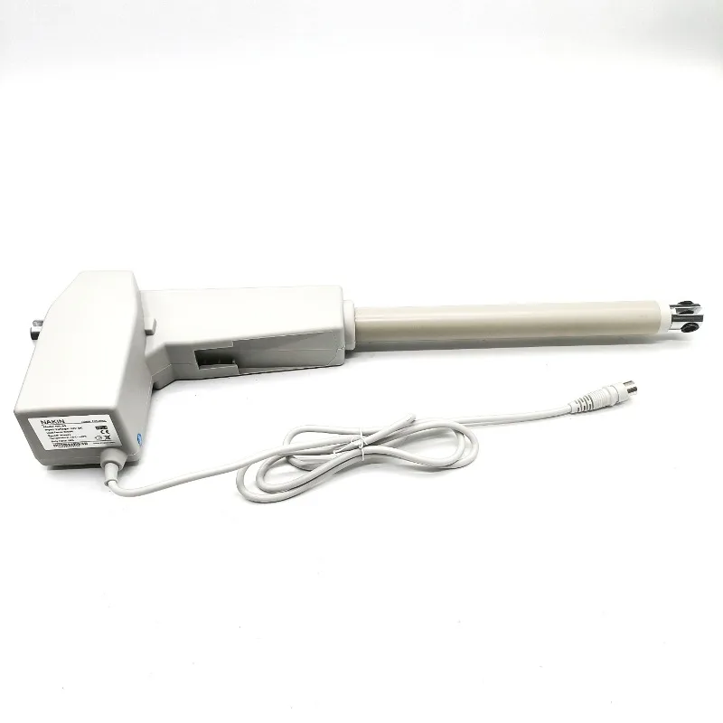 Attuatore lineare elettrico 8000N 24V 100mm ~ 1000mm Corsa regolabile 800kg Asta telescopica 3000 giri/min Telescopico elettrico spazzolato