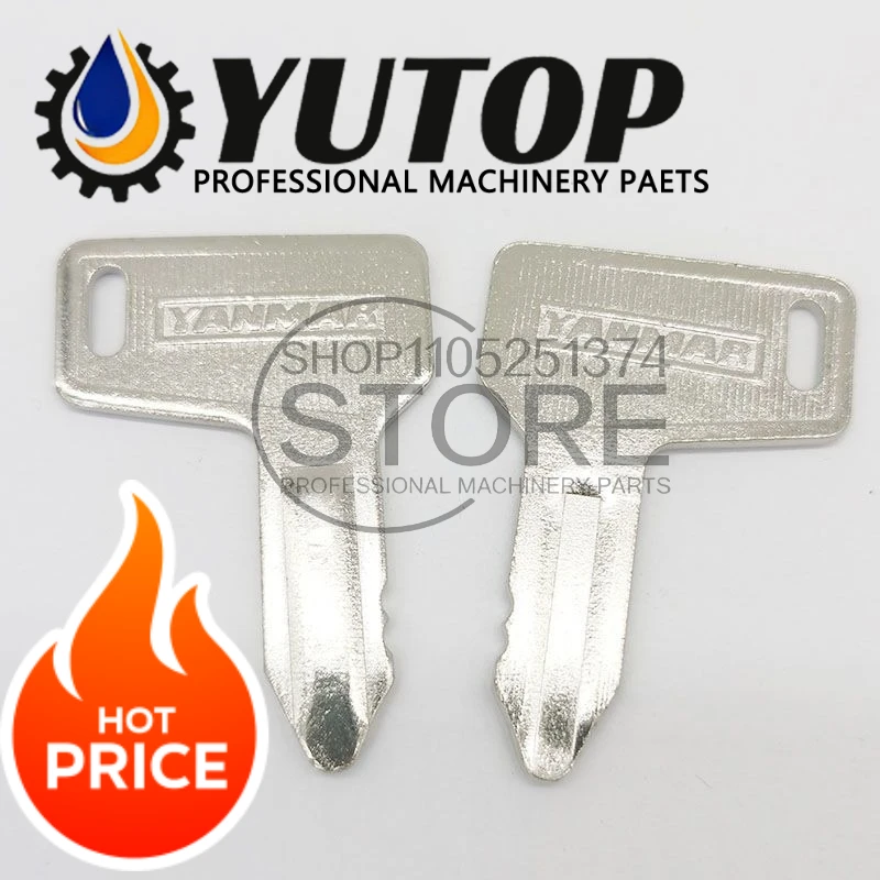 20/10/5/2/1pcs 301 Excavator Ignition Keys for VIO15 VIO15-2 VIO17 for Yanmar Engineering Vehicle Parts