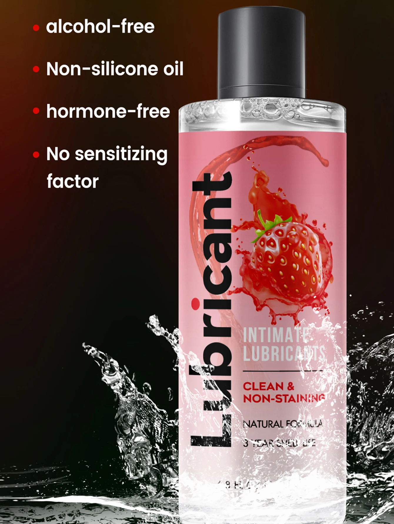 Lubrificante 200ml per il sesso fruttato amore Gel lubrificante anale lubrificanti per la sessione olio lubrificante a base d'acqua Gay vaginale OraFor adulto