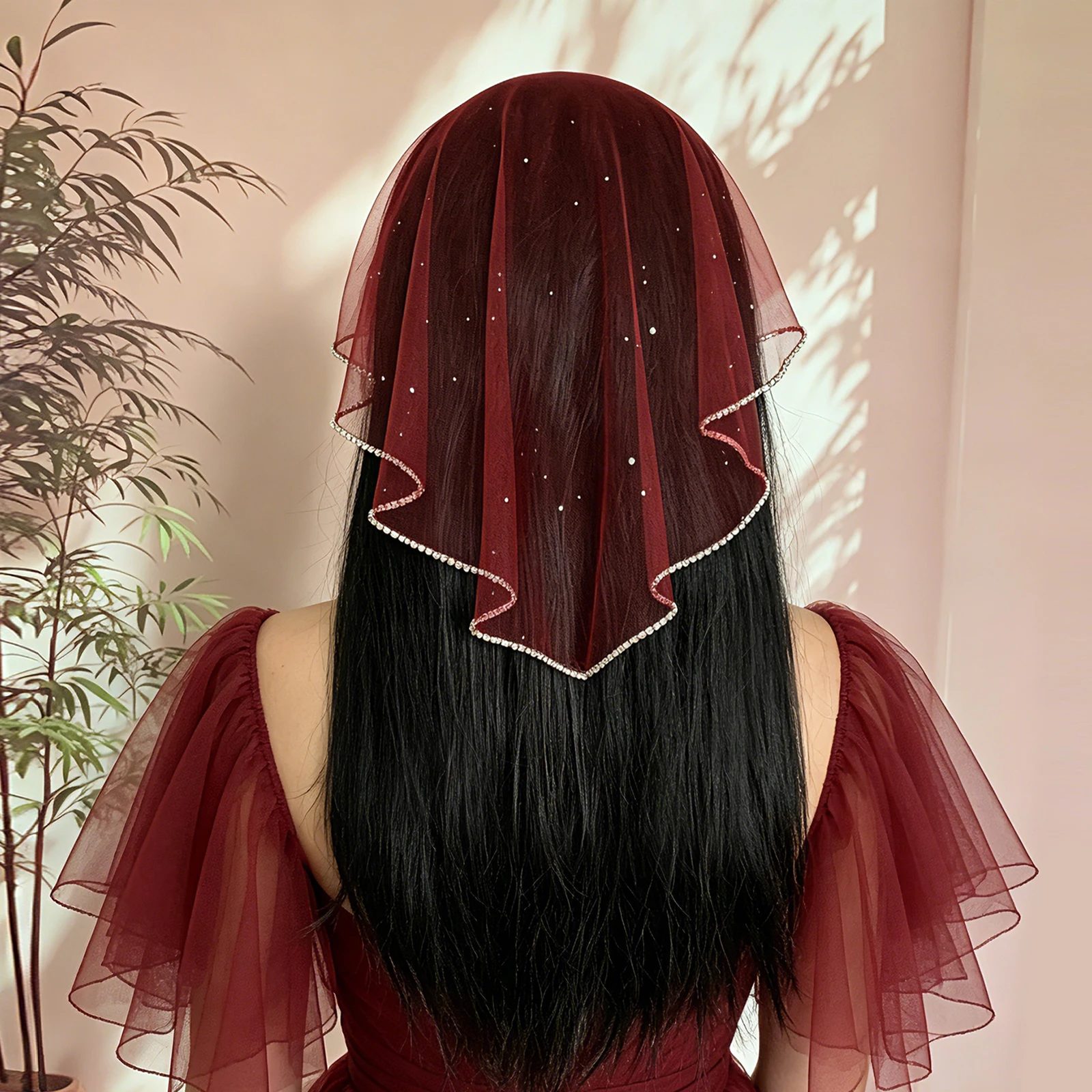 エレガントな女性用ヘッドラップヘッドバンド、高品質カバースクエアスカーフ、新着トライアングルラインストーンヘアバンドアクセサリー-sa142