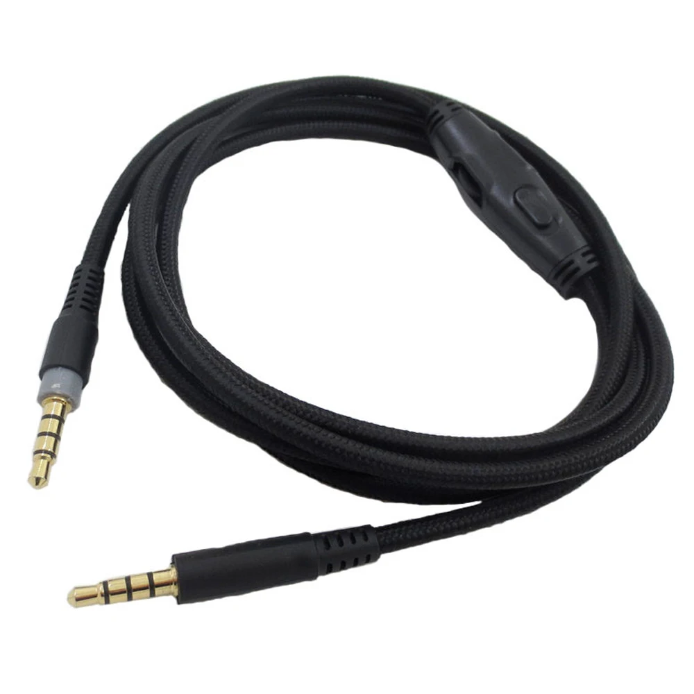 3.5mm Cable For HyperX Cloud Alpha/-HyperX Cloud/Cloud Core Flight Headphone Cable Sound Control Headphone Cable