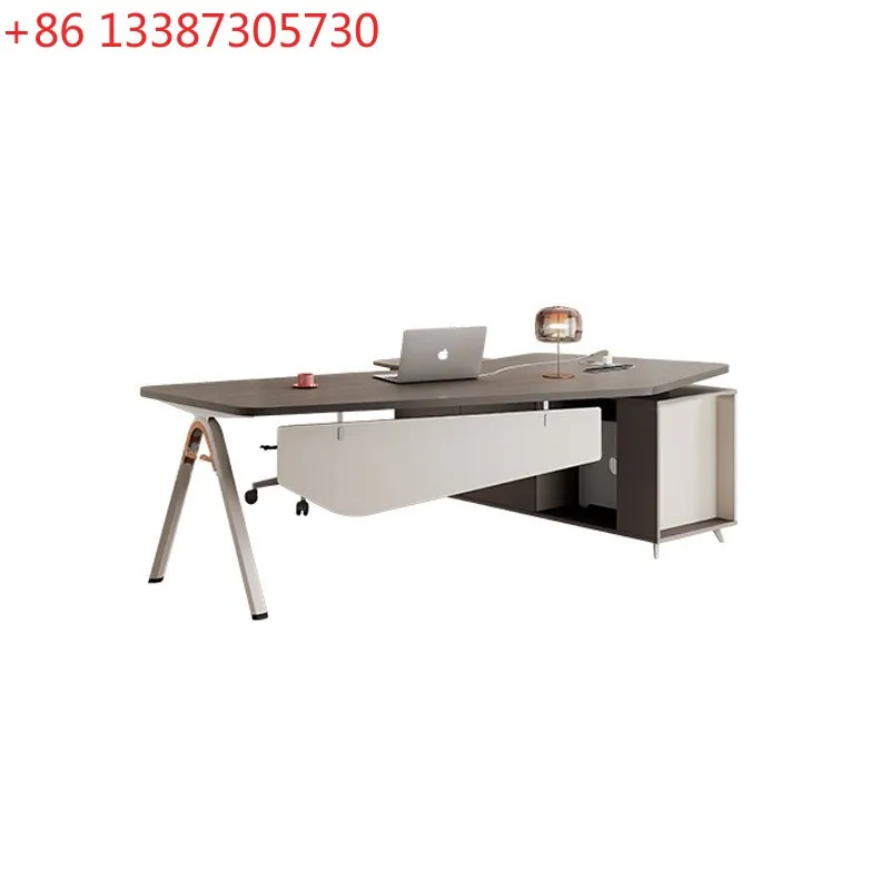 

Стол руководителя, простой современный дизайнерский стол для президента, стол для менеджера